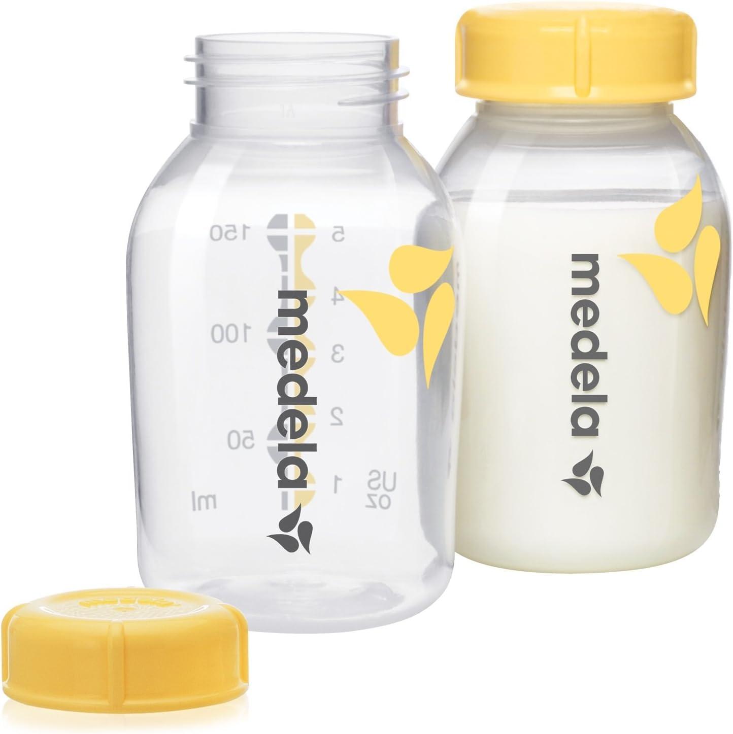 image:imageMedela Breast Milk Cooler Set with Cooler Storage Bag Contoured Ice Pack and Four 5oz Bottles for OnTheGo Transport Made Without BPA10 Count Pack of 1