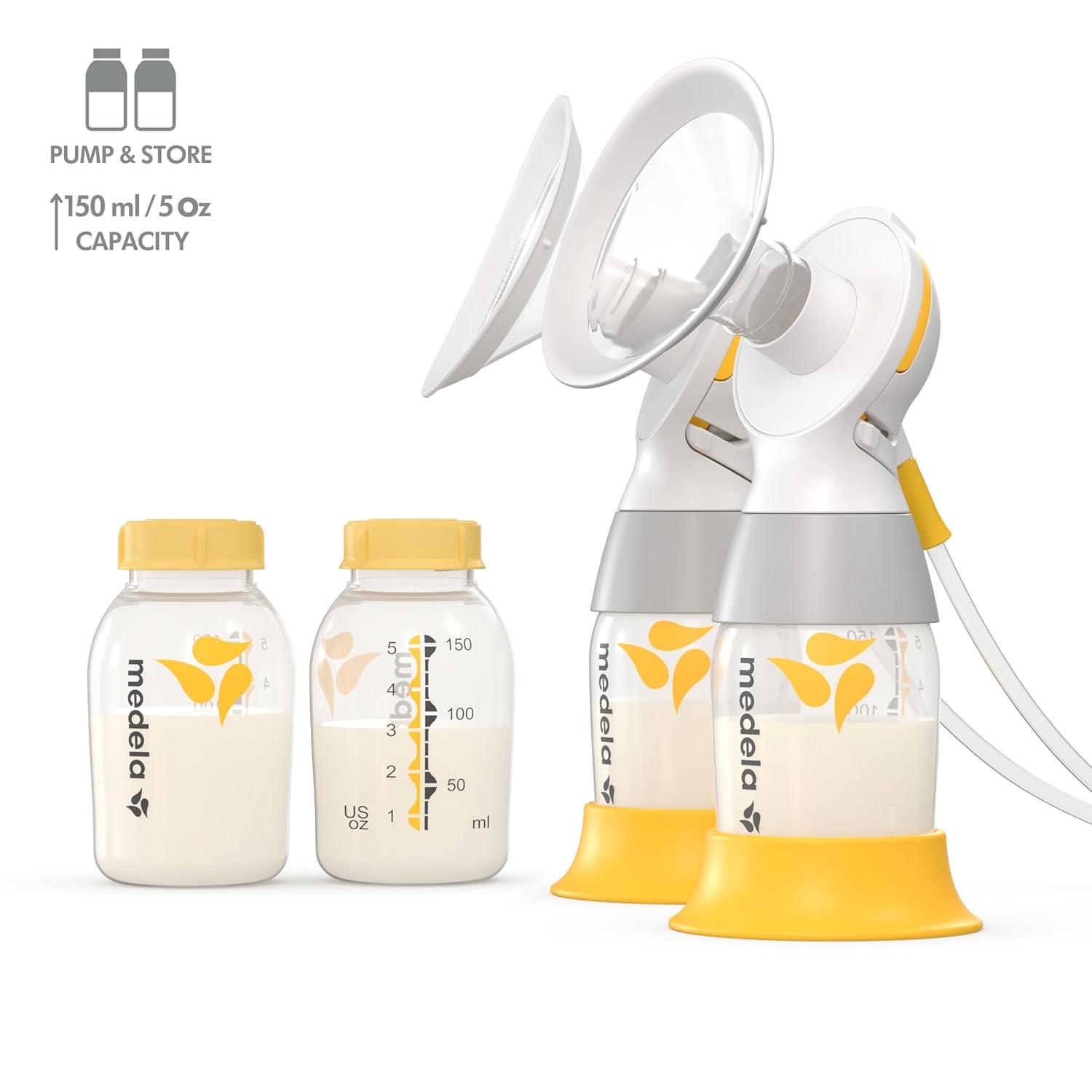 image:imageMedela Classic PersonalFit Flex Double Pumping Kit for Electric Breast Pumps Compatible with Pump in Style with MaxFlow and Pump in Style HandsFree Breastpumps