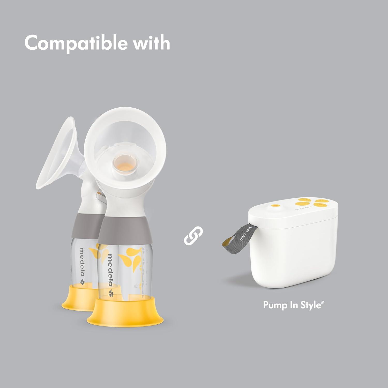 image:imageMedela Classic PersonalFit Flex Double Pumping Kit for Electric Breast Pumps Compatible with Pump in Style with MaxFlow and Pump in Style HandsFree Breastpumps