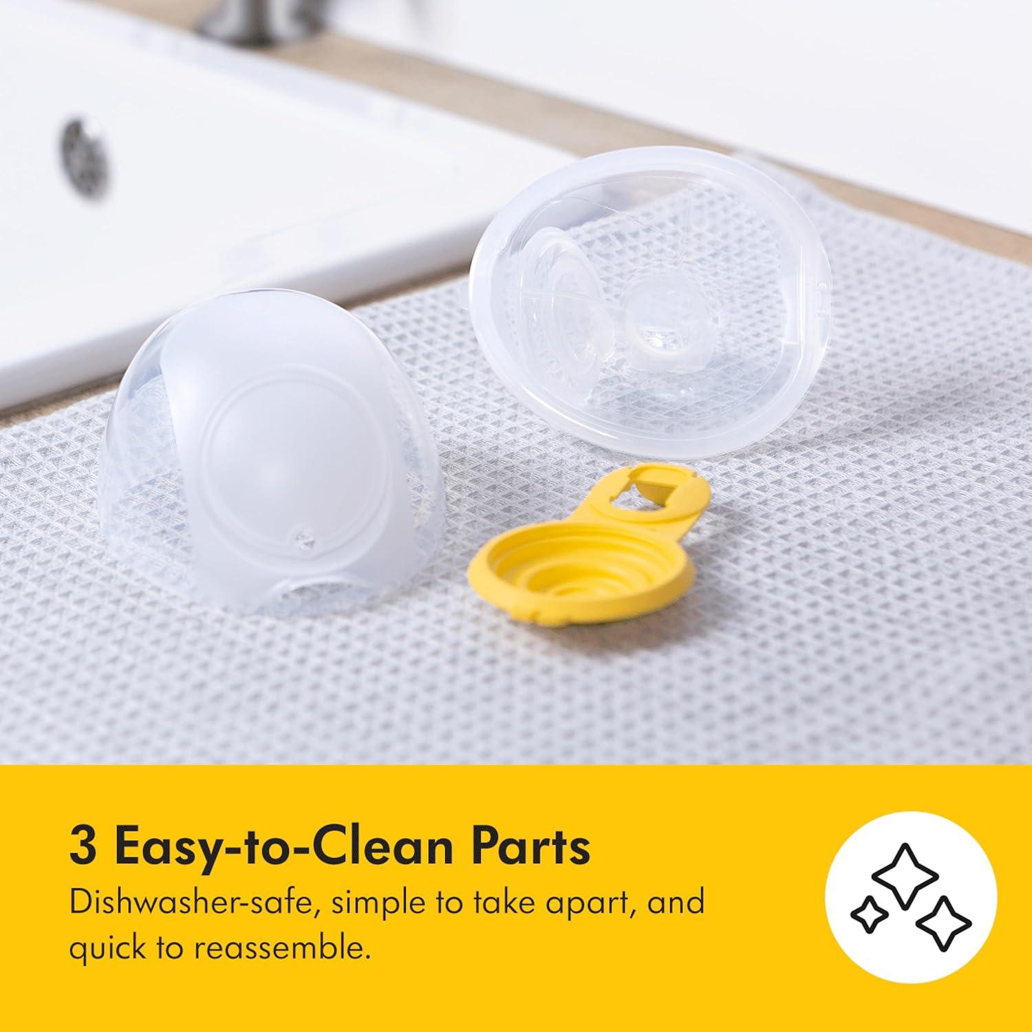 image:imageMedela Freestyle HandsFree Double Electric Breast Pump with Wearable Cups Rechargeable Battery App Connectivity Portable and Discreet DesignSwing Handsfree Traditional Bundle