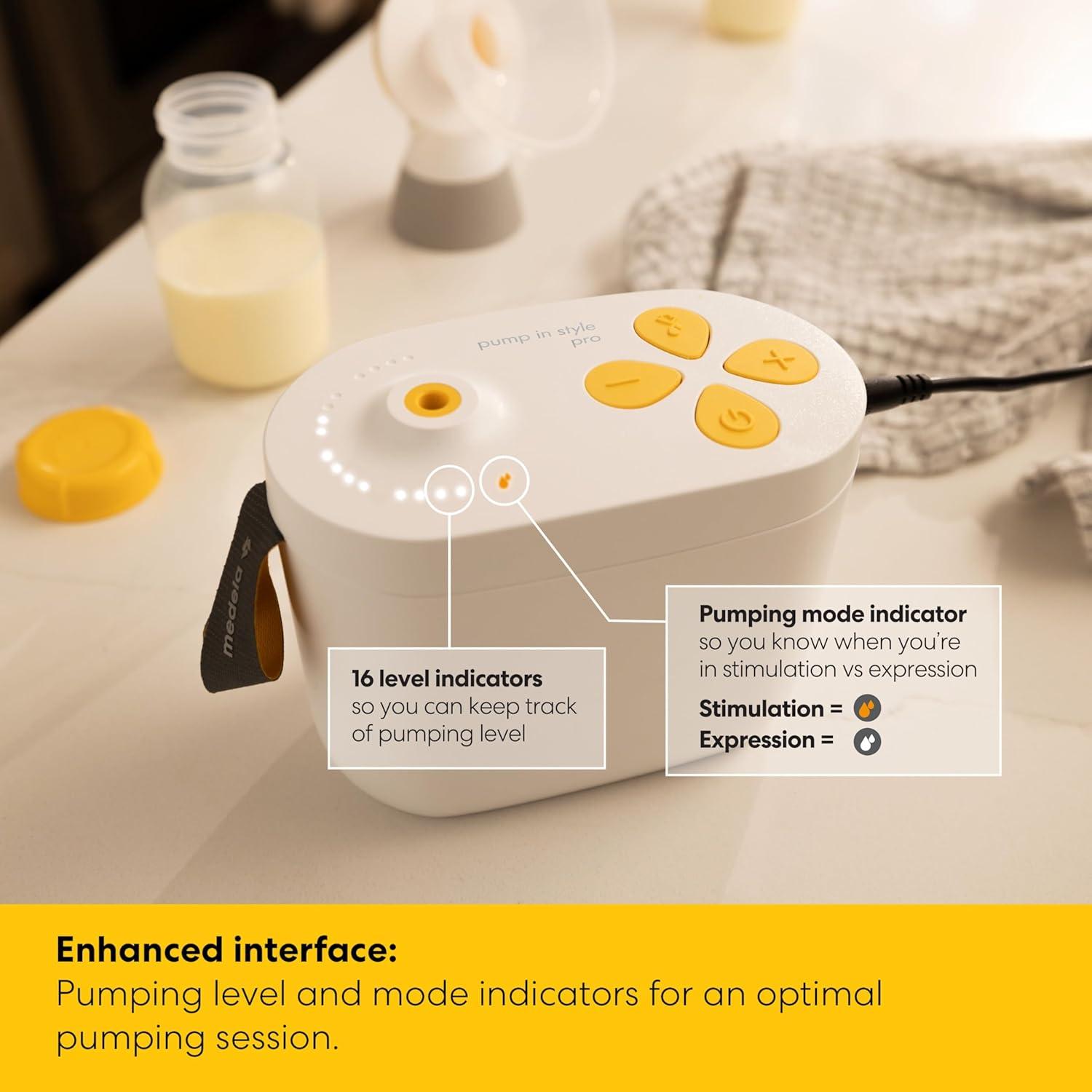image:imageMedela HandsFree Collection Cups Compatible with Freestyle Flex Pump in Style with MaxFlow and Swing Maxi Electric Breast Pumps 1 Set of 2 CupsPro Traditional