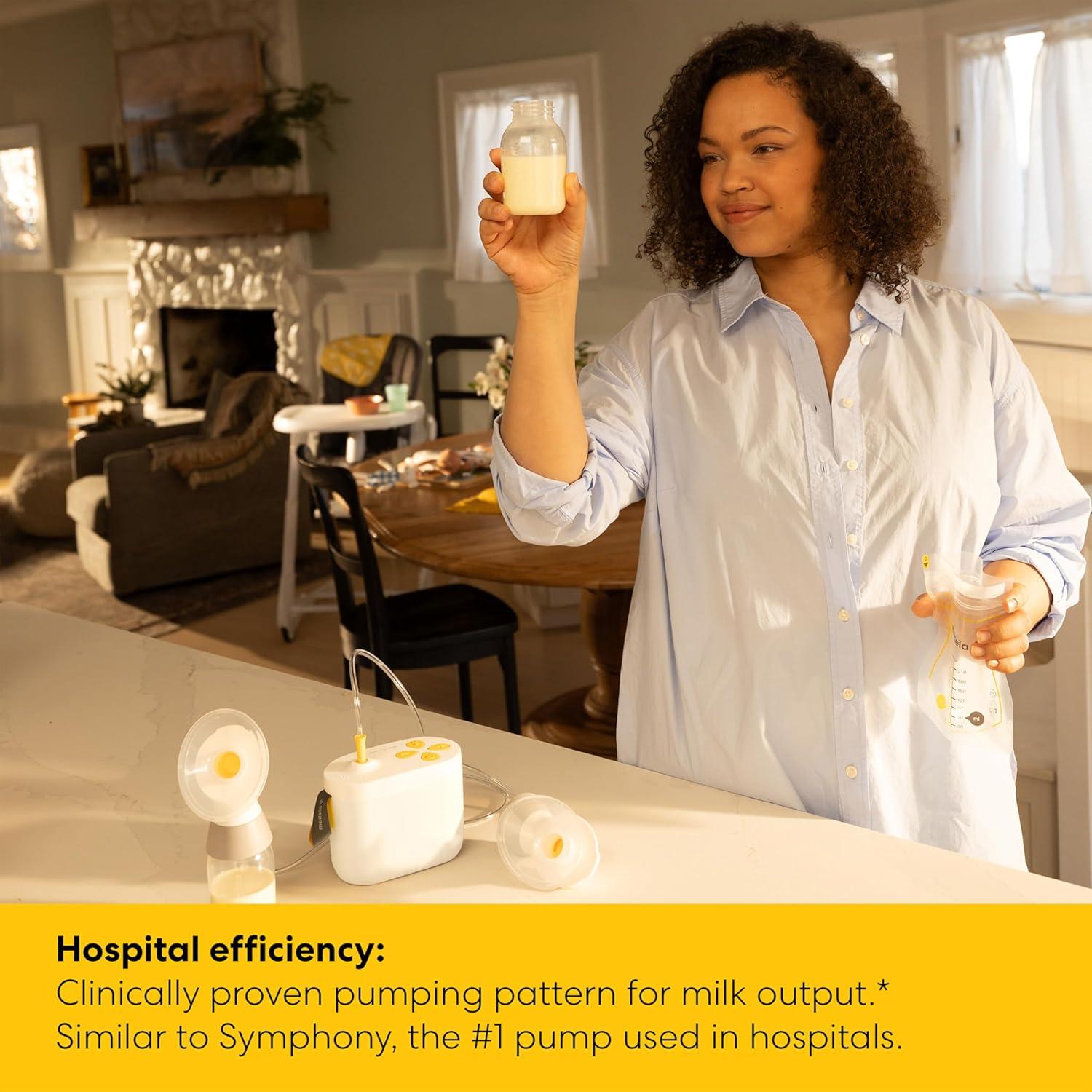 image:imageMedela HandsFree Collection Cups Compatible with Freestyle Flex Pump in Style with MaxFlow and Swing Maxi Electric Breast Pumps 1 Set of 2 CupsPro Traditional