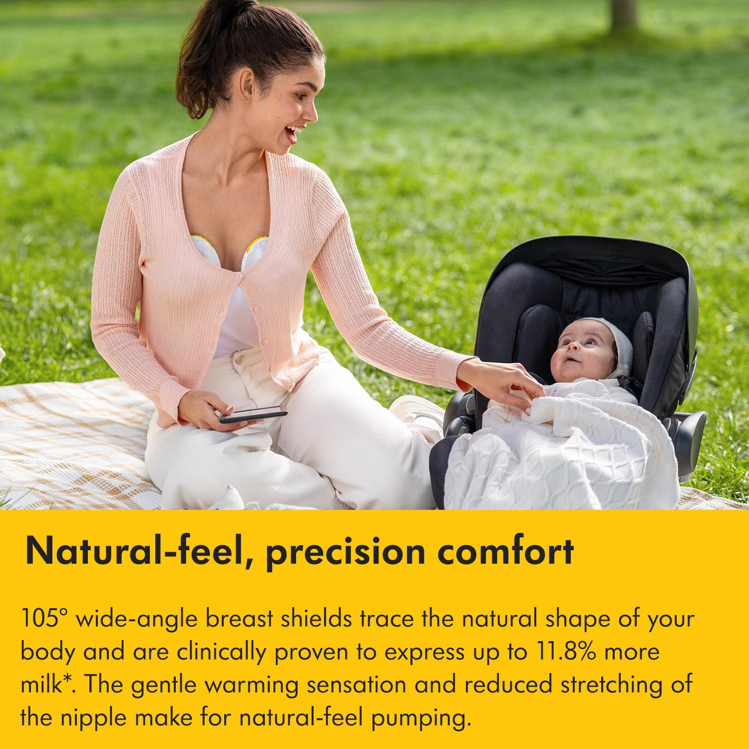 image:imageMedela Magic InBra HandsFree Wearable Breast Pump with Fluidfeel Technology App Connectivity and Advanced Sensor Control UltraSlim UltraLightweight Silent HospitalGradeMagic InBra Breast Pump