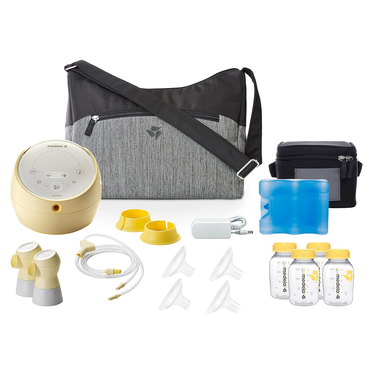 image:imageMedela Magic InBra HandsFree Wearable Breast Pump with Fluidfeel Technology App Connectivity and Advanced Sensor Control UltraSlim UltraLightweight Silent HospitalGradeSonata Breast Pump