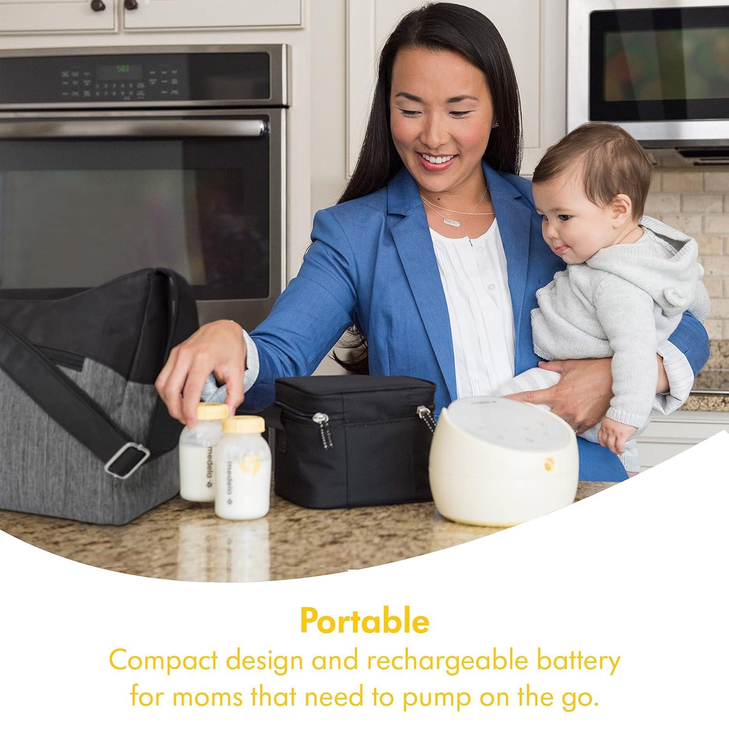 image:imageMedela Magic InBra HandsFree Wearable Breast Pump with Fluidfeel Technology App Connectivity and Advanced Sensor Control UltraSlim UltraLightweight Silent HospitalGradeSonata Breast Pump