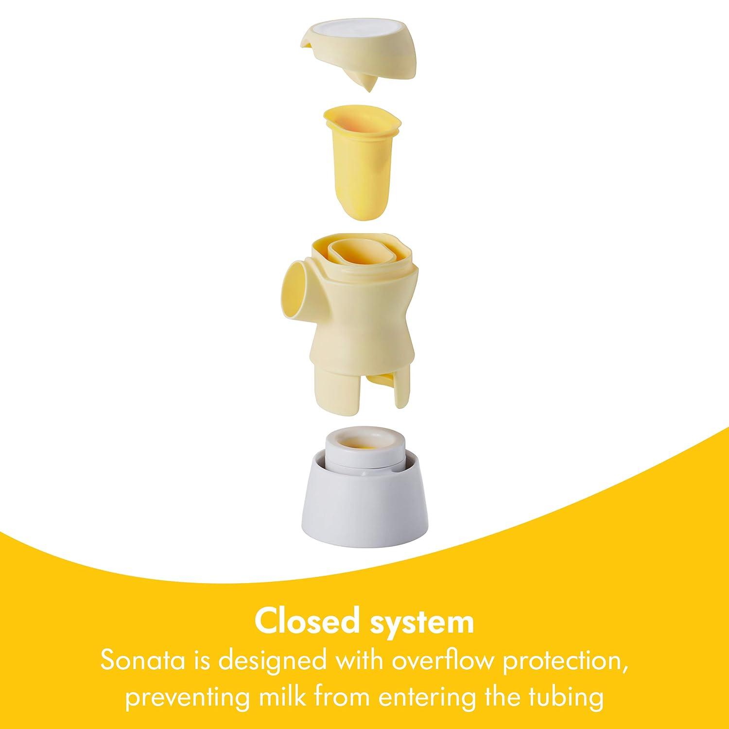 image:imageMedela Magic InBra HandsFree Wearable Breast Pump with Fluidfeel Technology App Connectivity and Advanced Sensor Control UltraSlim UltraLightweight Silent HospitalGradeSonata Breast Pump