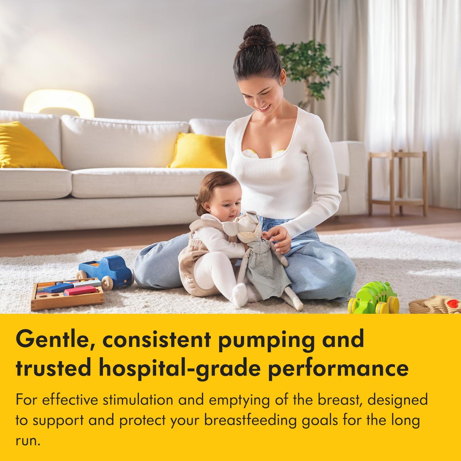 image:imageMedela Magic InBra HandsFree Wearable Breast Pump with Fluidfeel Technology App Connectivity and Advanced Sensor Control UltraSlim UltraLightweight Silent HospitalGradeMagic InBra Breast Pump