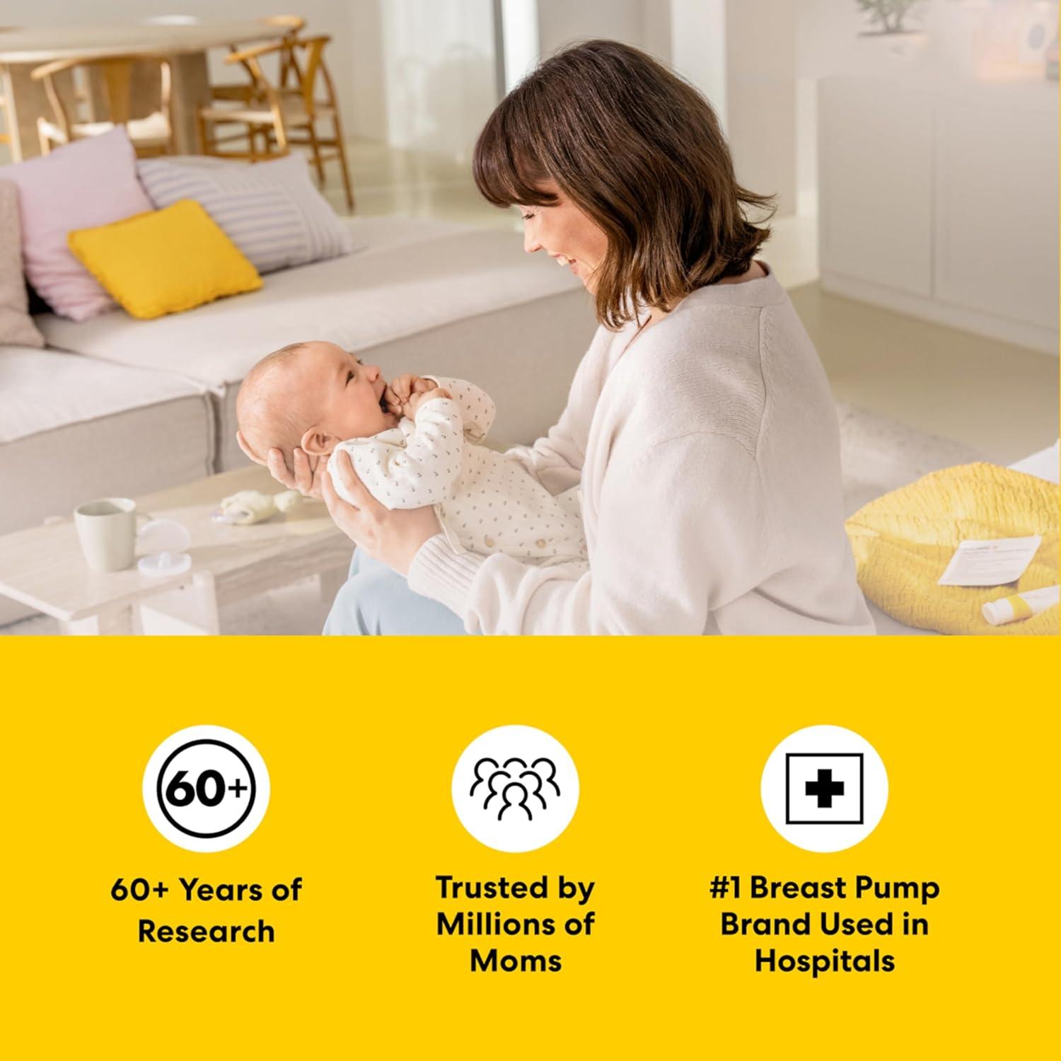 image:imageMedela Motion InBra Wearable Breast Pump Portable HandsFree Wireless Electric Pump Highly efficient Lightweight Custom fit with Inserts Rechargeable Battery Discreet Quiet Only 3 PartsAllinon Breast Milk Storage Set