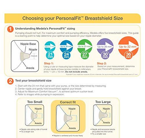 image:imageMedela PersonalFit Breast Shields Large Pack of 2 27mm Breast Pump Flanges Authentic Medela Spare Parts Made Without BPA