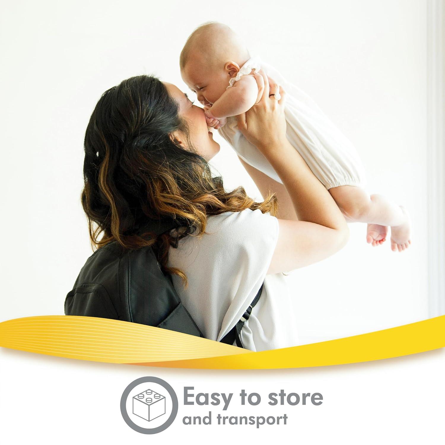 image:imageMedela Quick Clean Wipes for OnTheGo Cleaning of Breast Pumps Accessories and Various Surfaces Resealable PlantBased 3 Packs of 30 90 Count5 Count