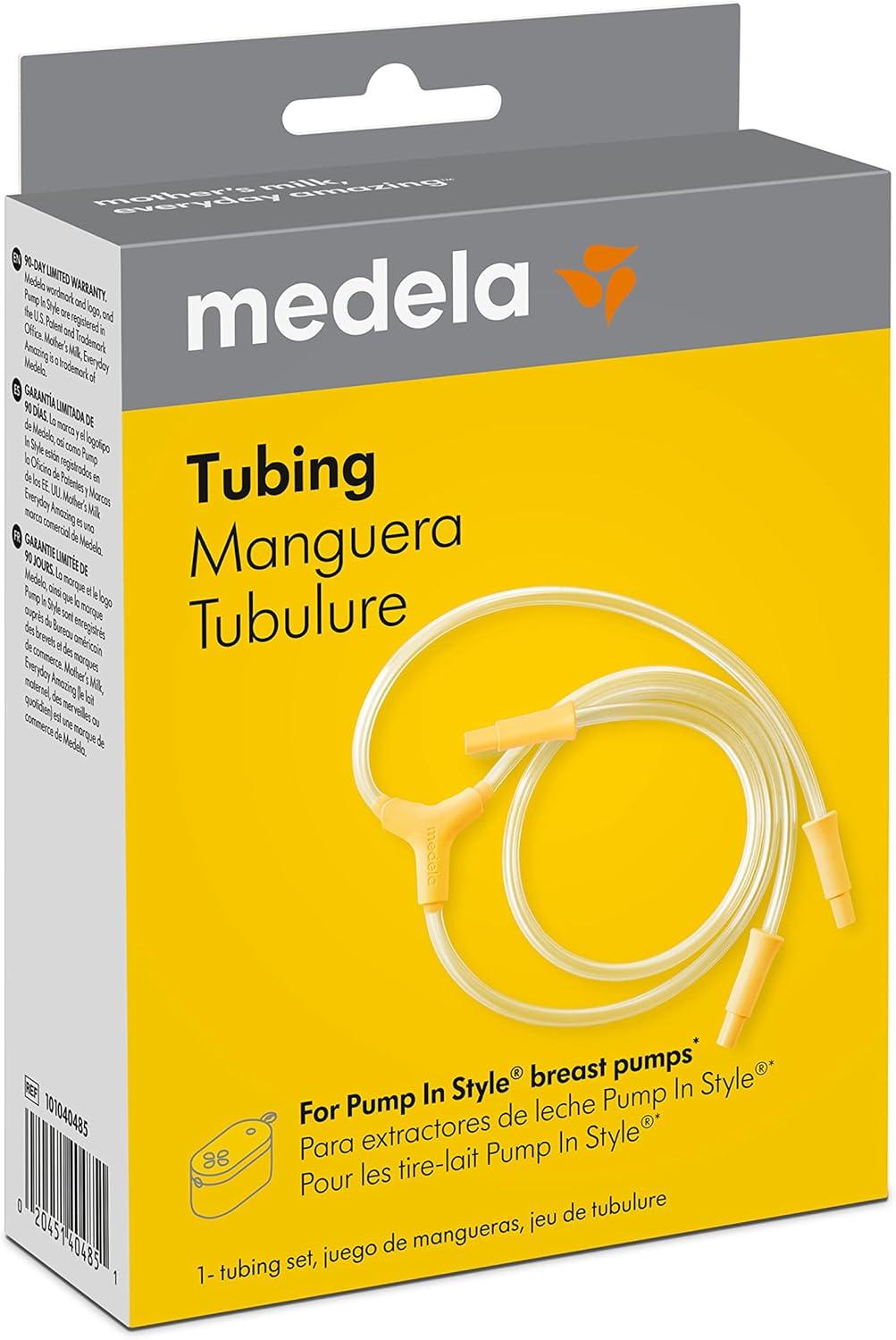 image:imageMedela Replacement Tubing Compatible with New Pump in Style Maxflow Breast Pump Authentic Spare Breastpump Parts Made Without BPA