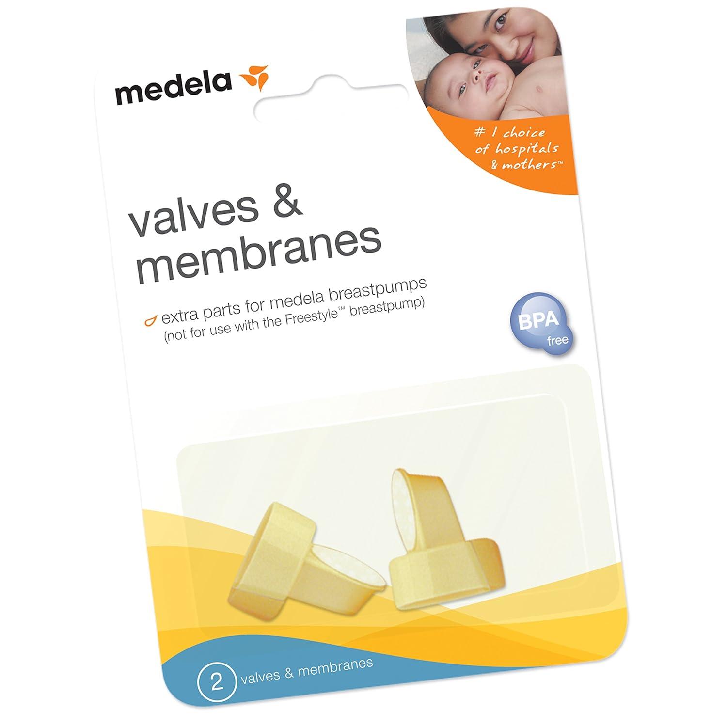 image:imageMedela Spare Valves and Membranes 2 Sets Authentic Medela Replacement Parts Designed for All Breast Pumps Except Sonata and Freestyle Made Without BPA2 Count Pack of 1