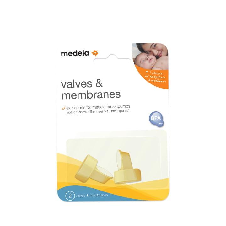 image:imageMedela Spare Valves and Membranes 2 Sets Authentic Medela Replacement Parts Designed for All Breast Pumps Except Sonata and Freestyle Made Without BPA2 Count Pack of 1