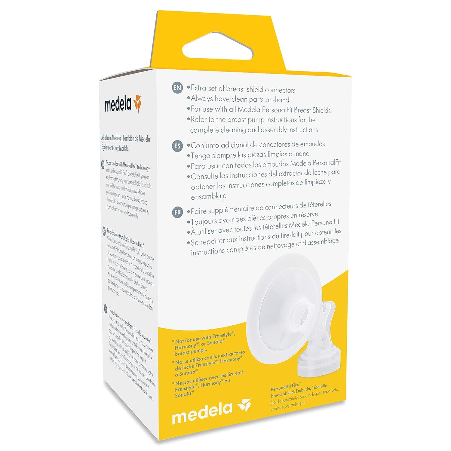 image:imageMedela Spare or Replacement PersonalFit Connectors compatible with Pump in Style Advanced Breast PumpNew Personalfit Connectors