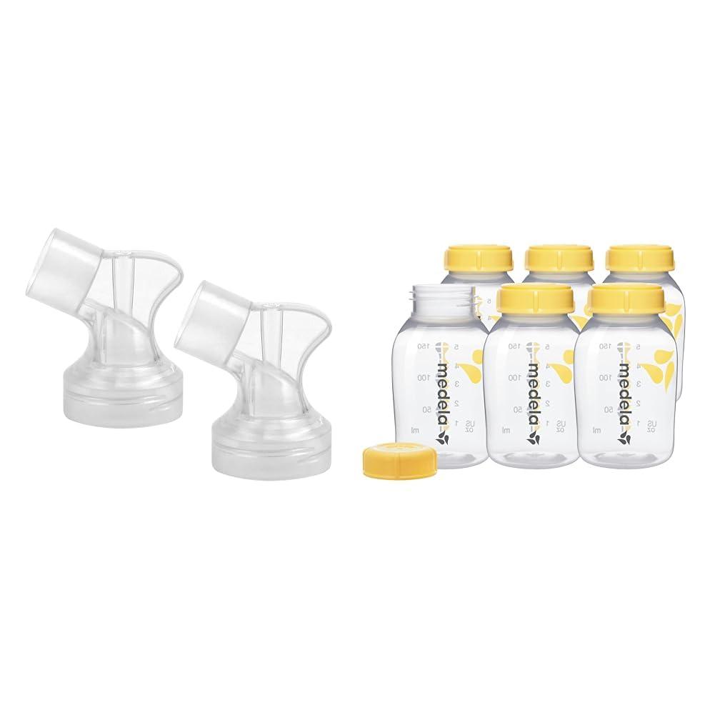 image:imageMedela Spare or Replacement PersonalFit Connectors compatible with Pump in Style Advanced Breast PumpNew Personalfit Connectors