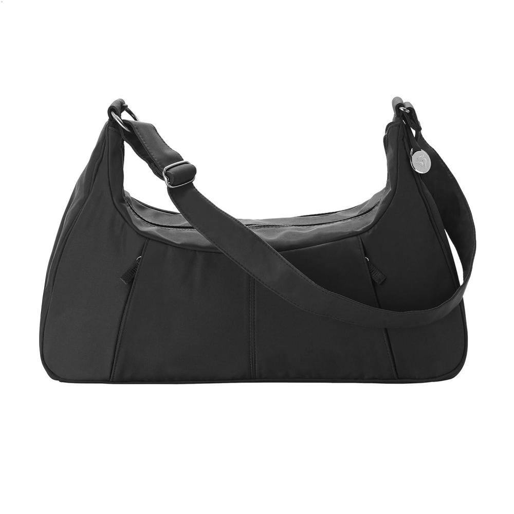 image:imageMedela Breastpump Bag for All Breastpumping Essentials Water Resistant Black Microfiber with Power Adaptor Access Port Convenient Tote for Sonata Freestyle or Pump in Style Advanced Breast Pumps