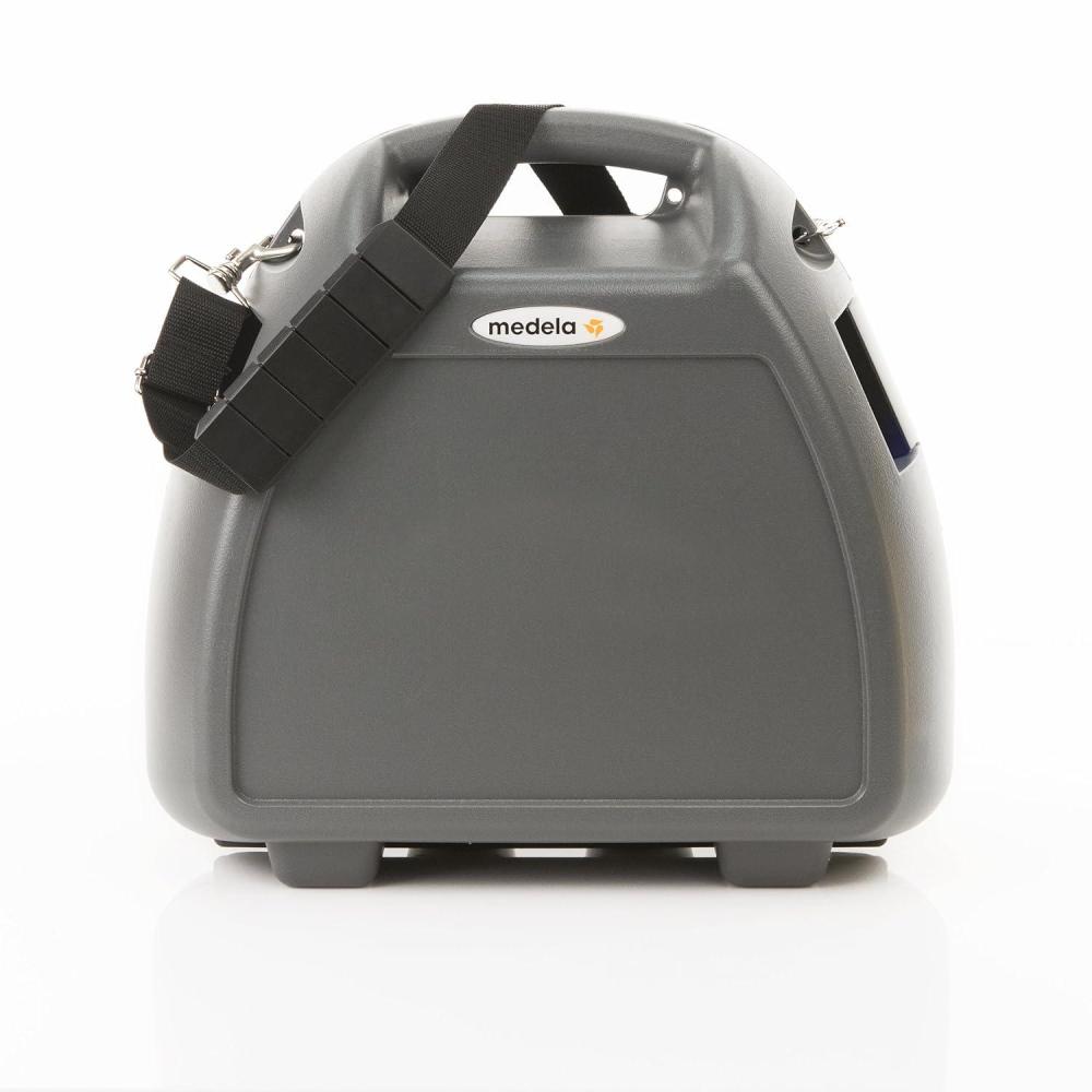 image:imageMedela Symphony Bag Breast Pump Carrying Case Includes Shoulder Strap for HandsFree Transport Made with Hard and Durable Material Gray