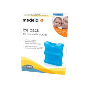 image:imageMedela Ice Pack for Breast Milk Storage Contoured Shape Designed to Fit Breastmilk Bottles for On The Go or Traveling Moms1 Count Pack of 1