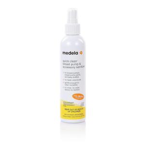 image:imageMedela Quick Clean Wipes for OnTheGo Cleaning of Breast Pumps Accessories and Various Surfaces Resealable PlantBased 3 Packs of 30 90 Count8 Fl Oz Pack of 1