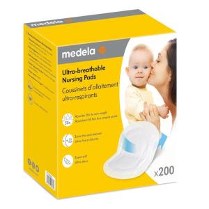 image:imageMedela UltraBreathable Nursing Pads Highly Absorbent Super Soft Discreet Design for Comfortable Wear Pack of 60Ultrabreathable