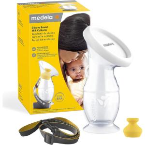 image:imageMedela inBra Breast Milk Collector LeakProof Wearable Design with Flexible Plug Anatomic Shape Made Without BPA Easy to Clean amp Dishwasher Safe 30 mL CapacitySilicone Breast Milk Collector