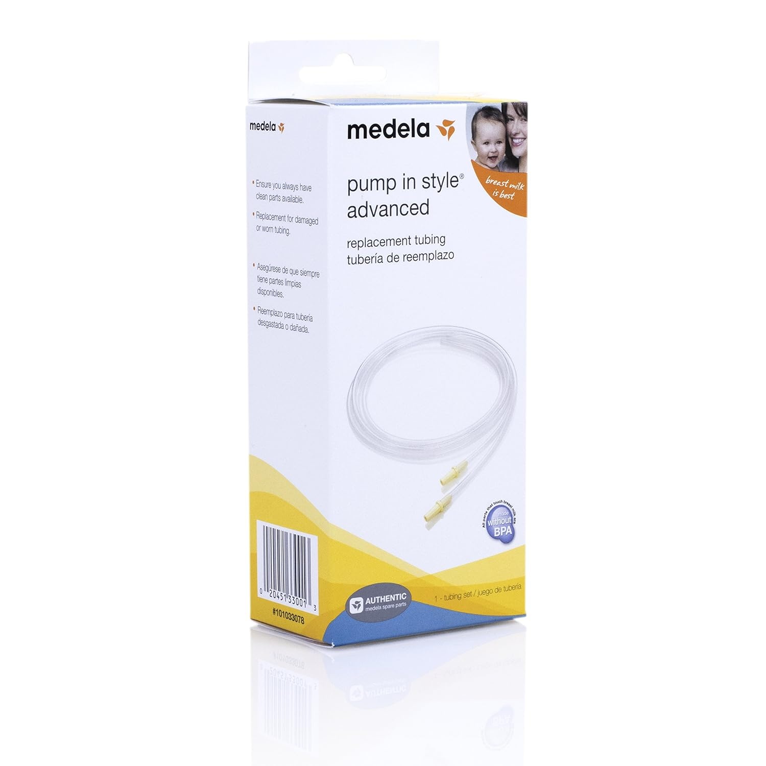 image:imageMedela Pump in Style Replacement Tubing Authentic Spare and Replacement Breast Pump Parts Made Without BPA Use with Pump in Style Advanced Breastpumps1 Count Pack of 1