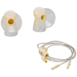 image:imageMedela Pump Parts Double Pumping Kit Authentic Spare Parts Designed for Sonata Breast Pump Made Without BPA White 15 Piece Set